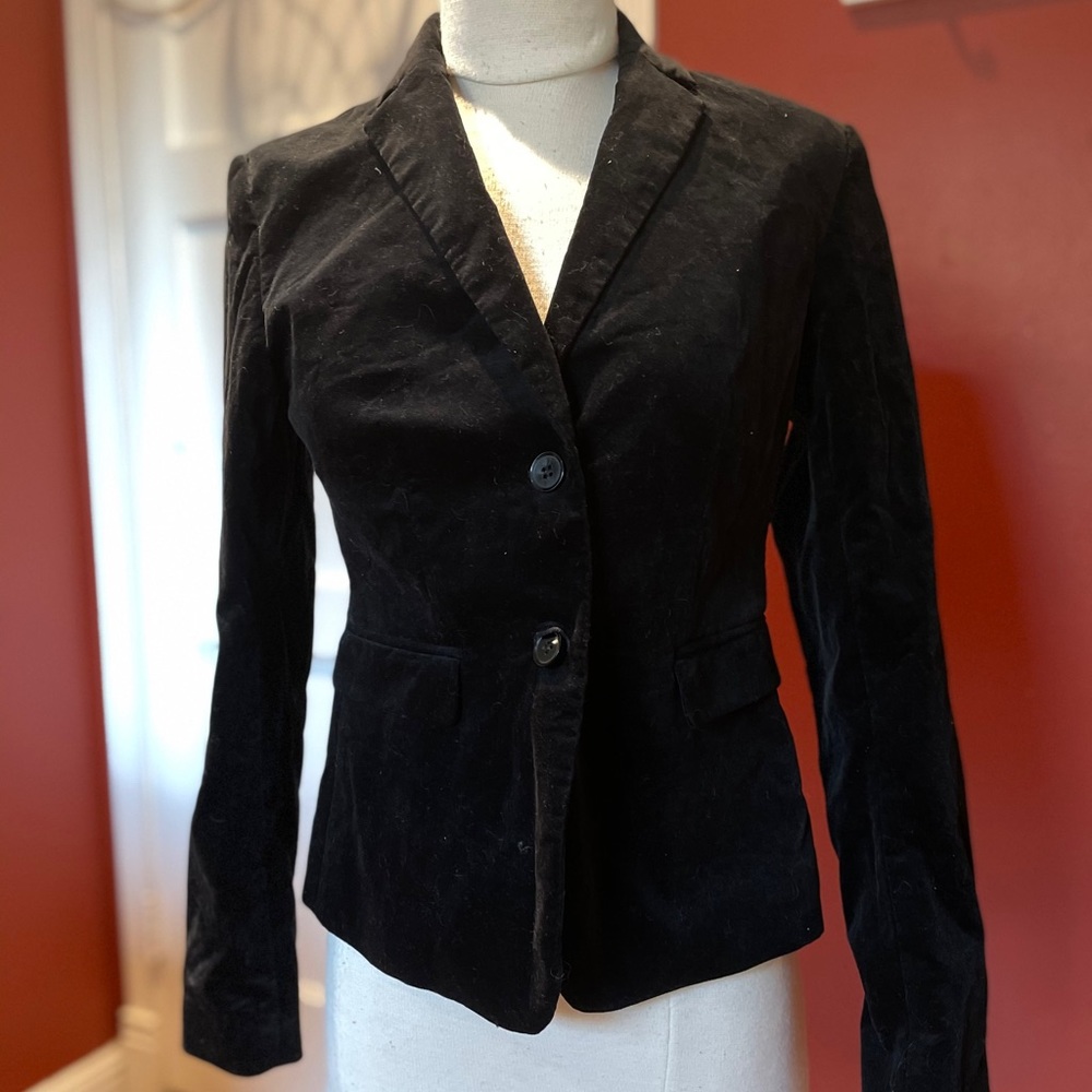 Ann Taylor Velvet Blazer